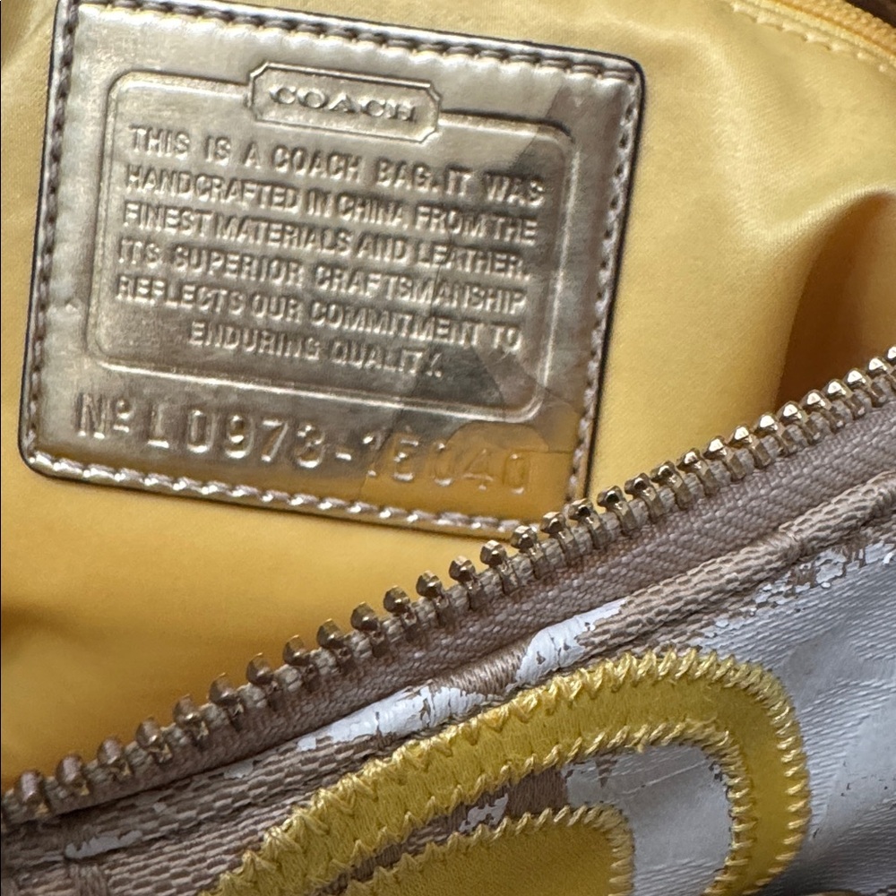 Coach Poppy Graffiti Groovy 15040 handbag 3 tags - Picture 12 of 14